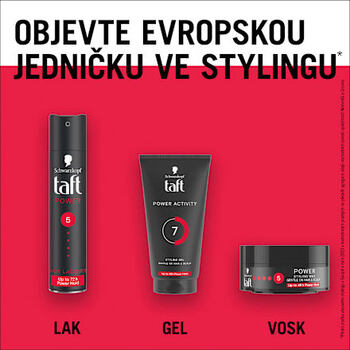 Taft Power Activity Gel Hair Gel - Gel na vlasy s extra silnou fixací